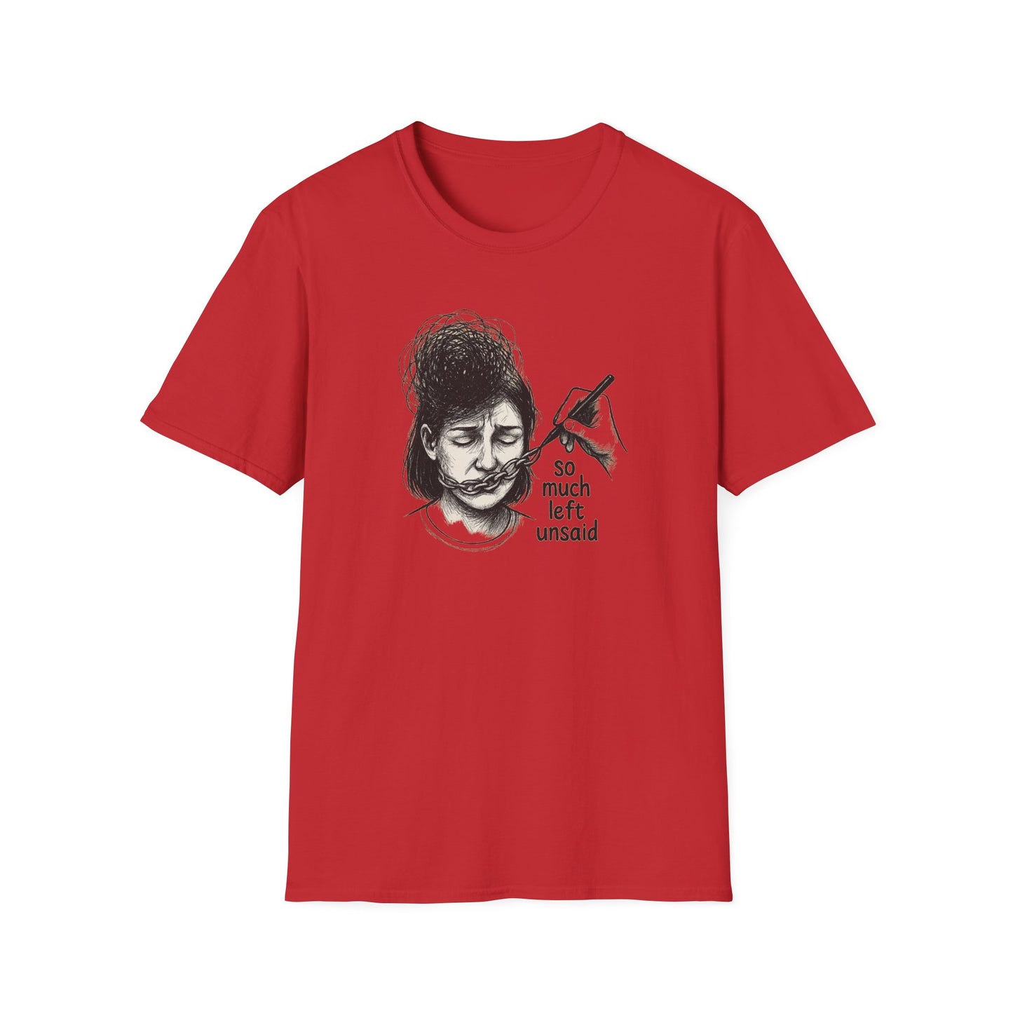 Unsaid Words Graphic T-Shirt