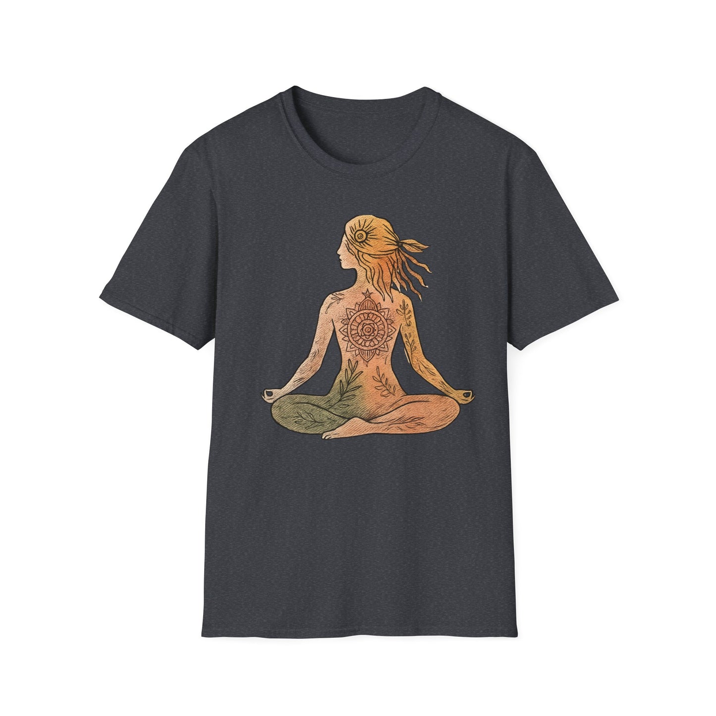 Girl Meditating T-Shirt