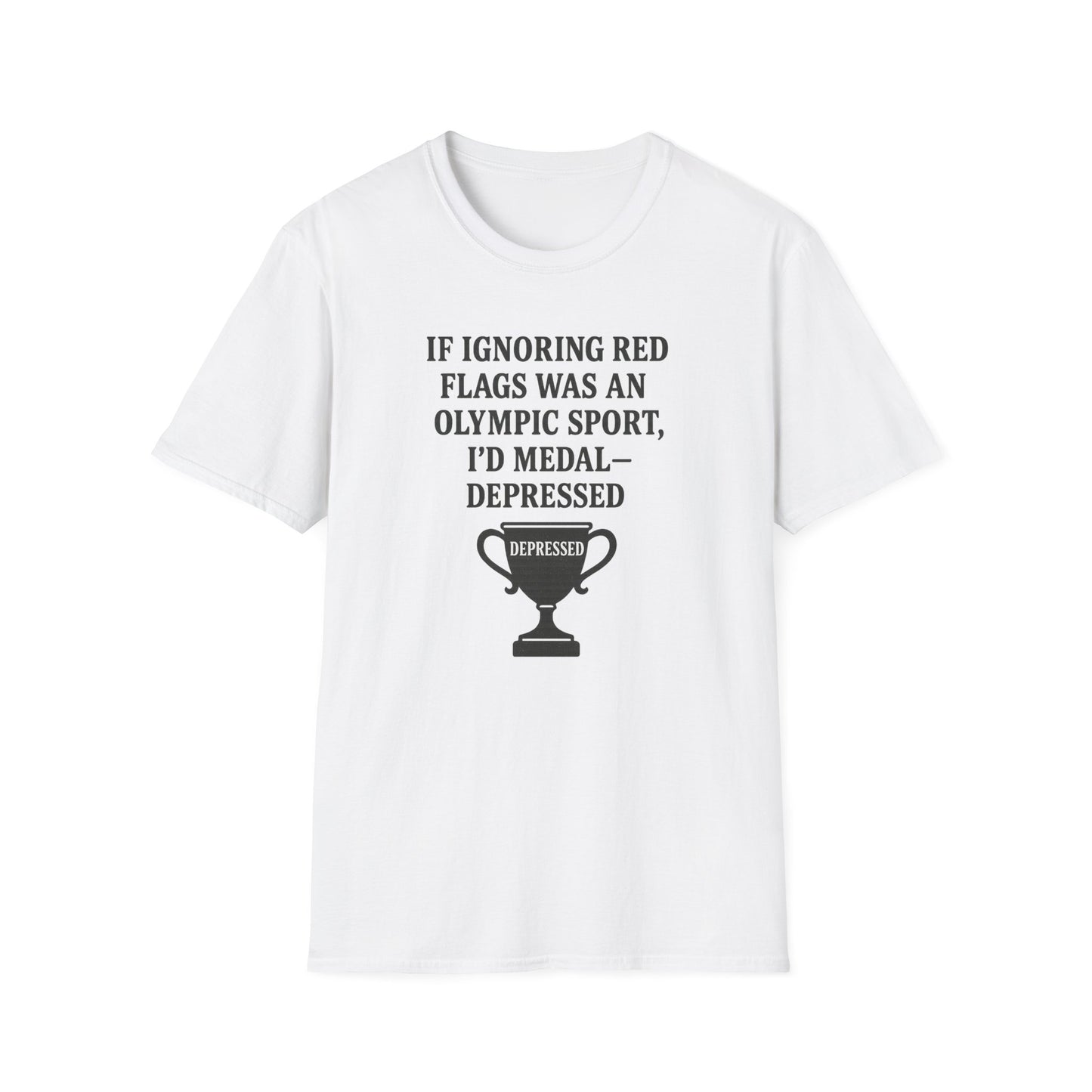 Ignoring Red Flag Unisex Softstyle T-Shirt