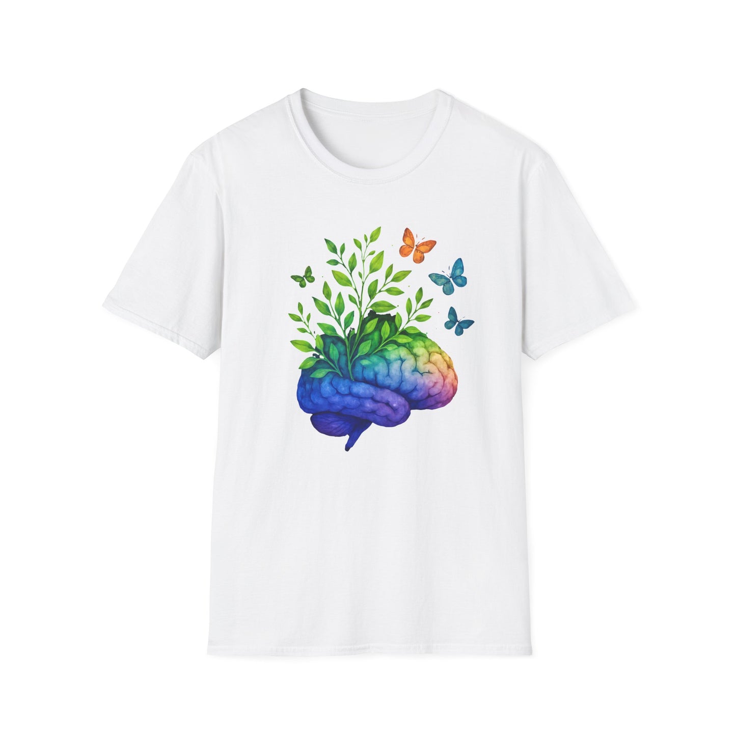 Butterfly Brain Graphic T-Shirt