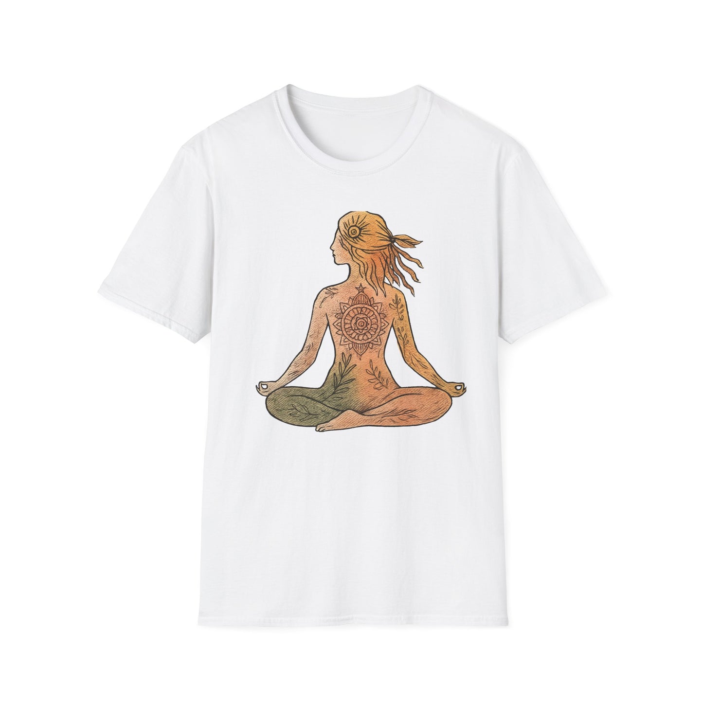 Girl Meditating T-Shirt