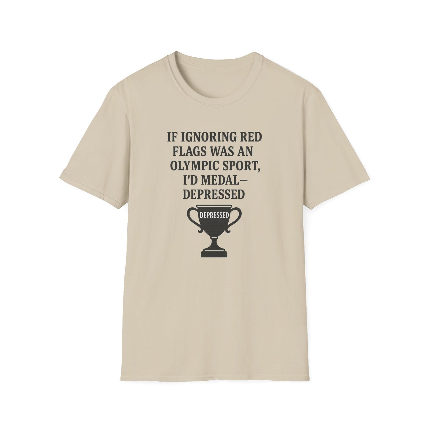 Ignoring Red Flag Unisex Softstyle T-Shirt