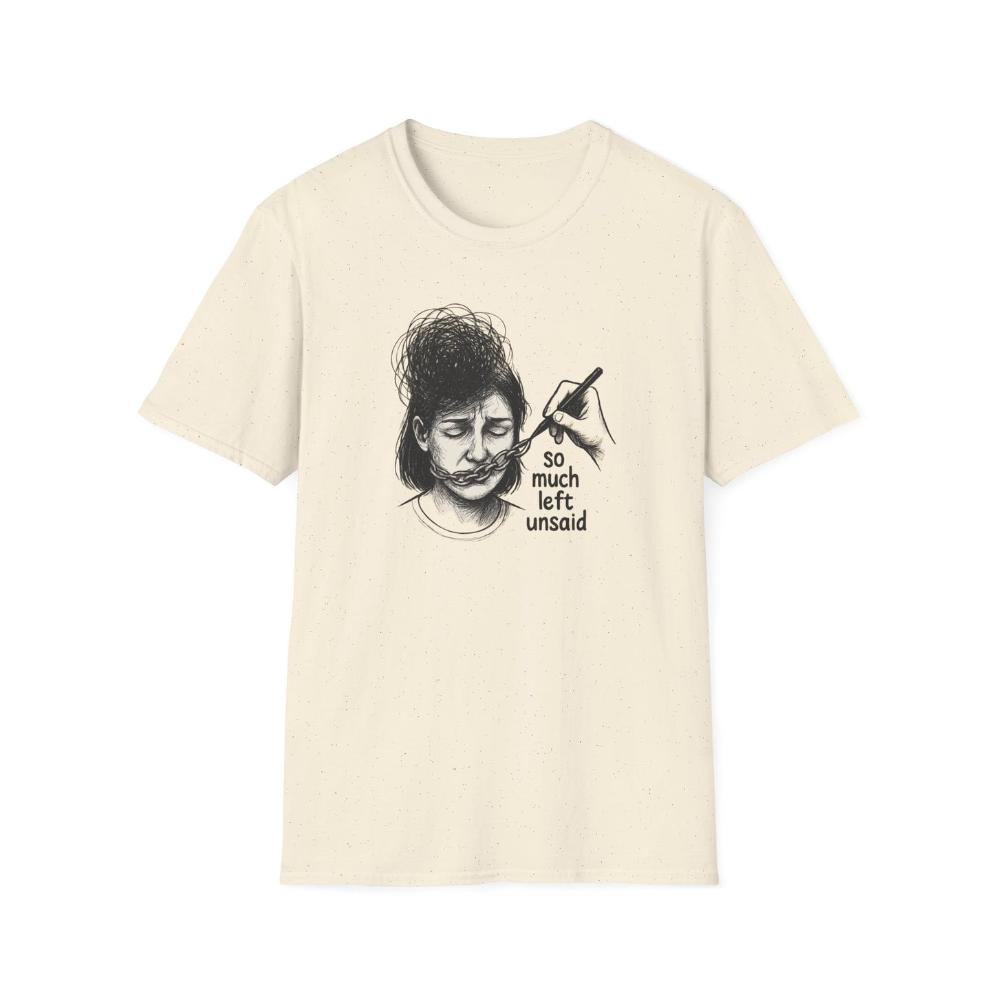 Unsaid Words Graphic T-Shirt