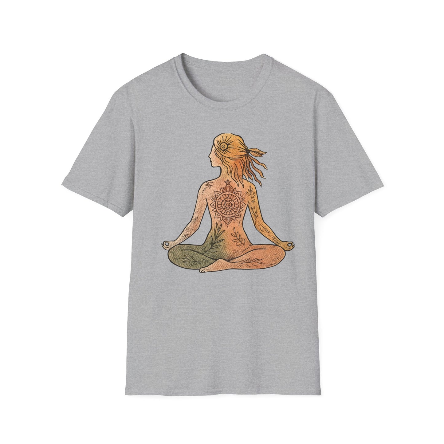 Girl Meditating T-Shirt