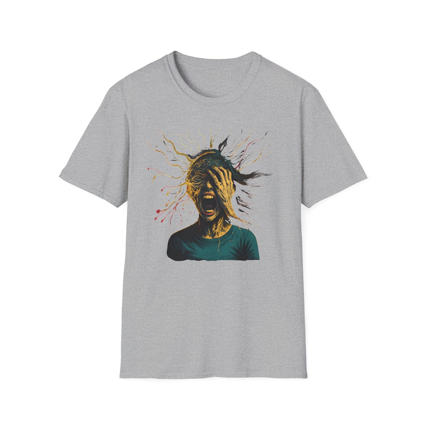 Screaming Mind Graphic T-Shirt
