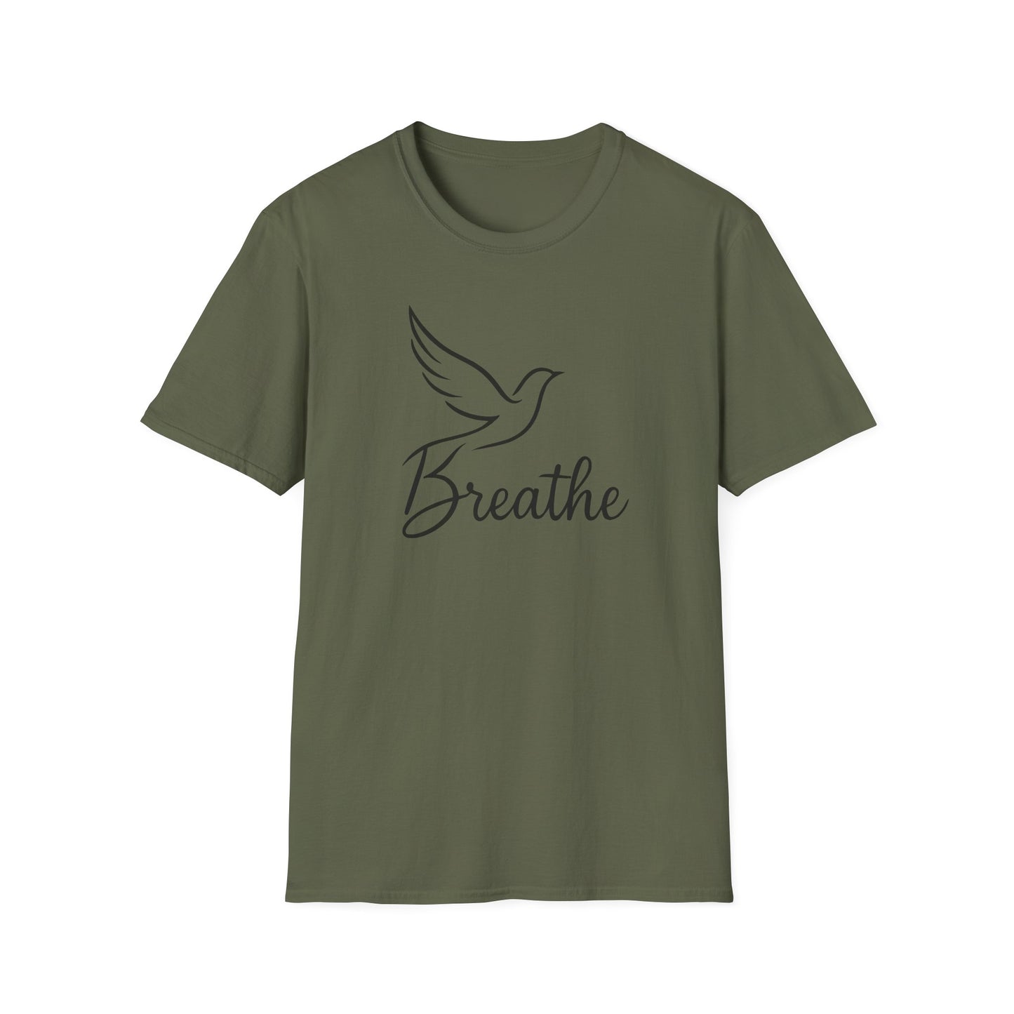 Just Breathe Bird T-Shirt