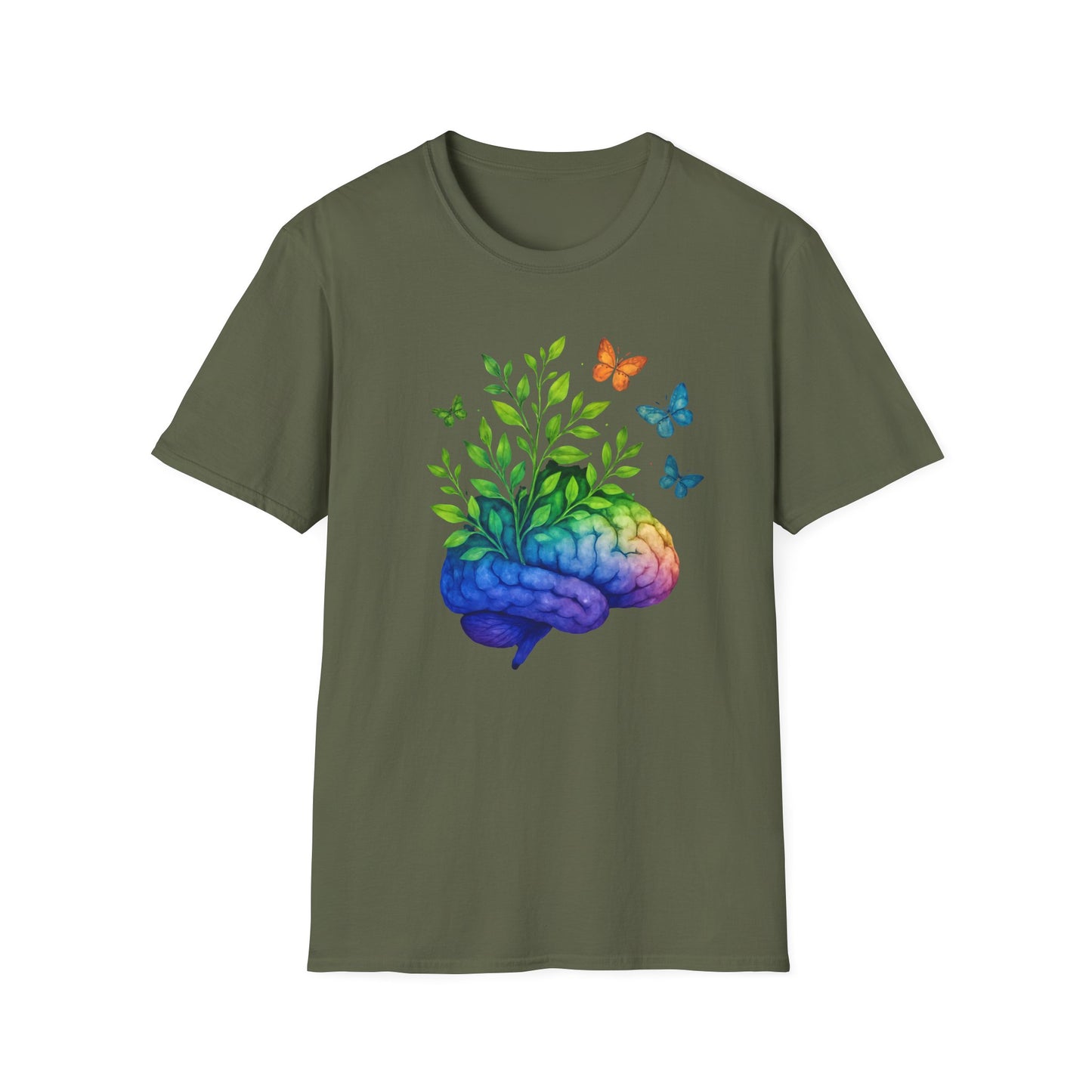 Butterfly Brain Graphic T-Shirt