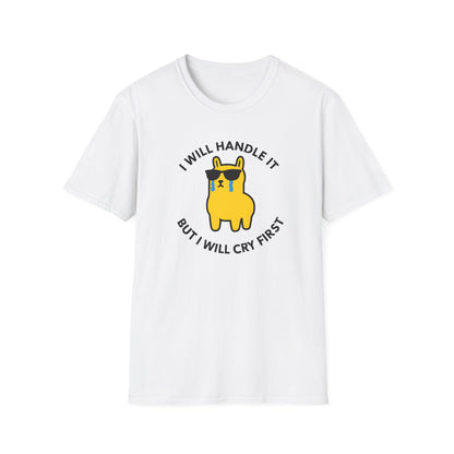 Cry First Graphic T-Shirt