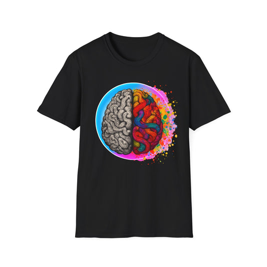 Brain Halo Graphic T-Shirt