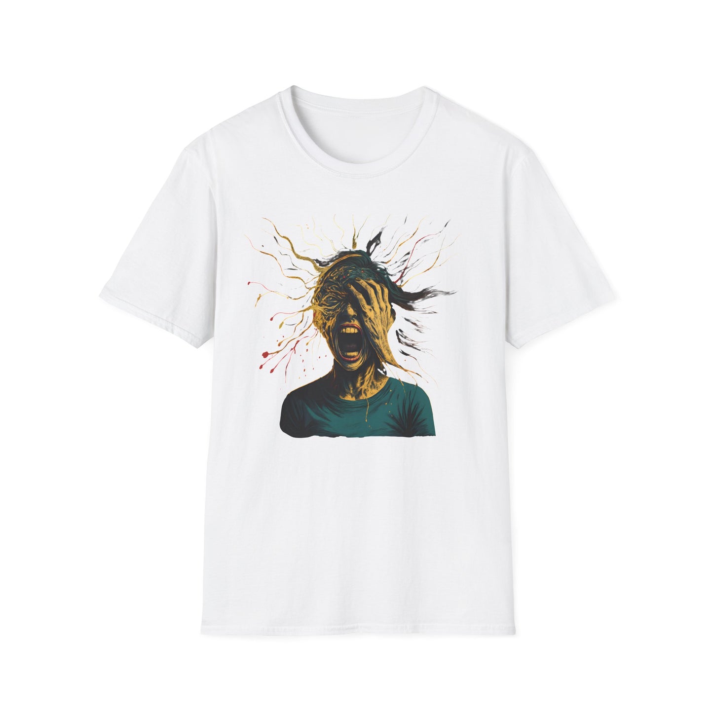 Screaming Mind Graphic T-Shirt