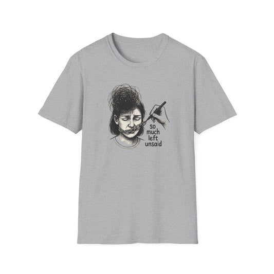 Unsaid Words Graphic T-Shirt