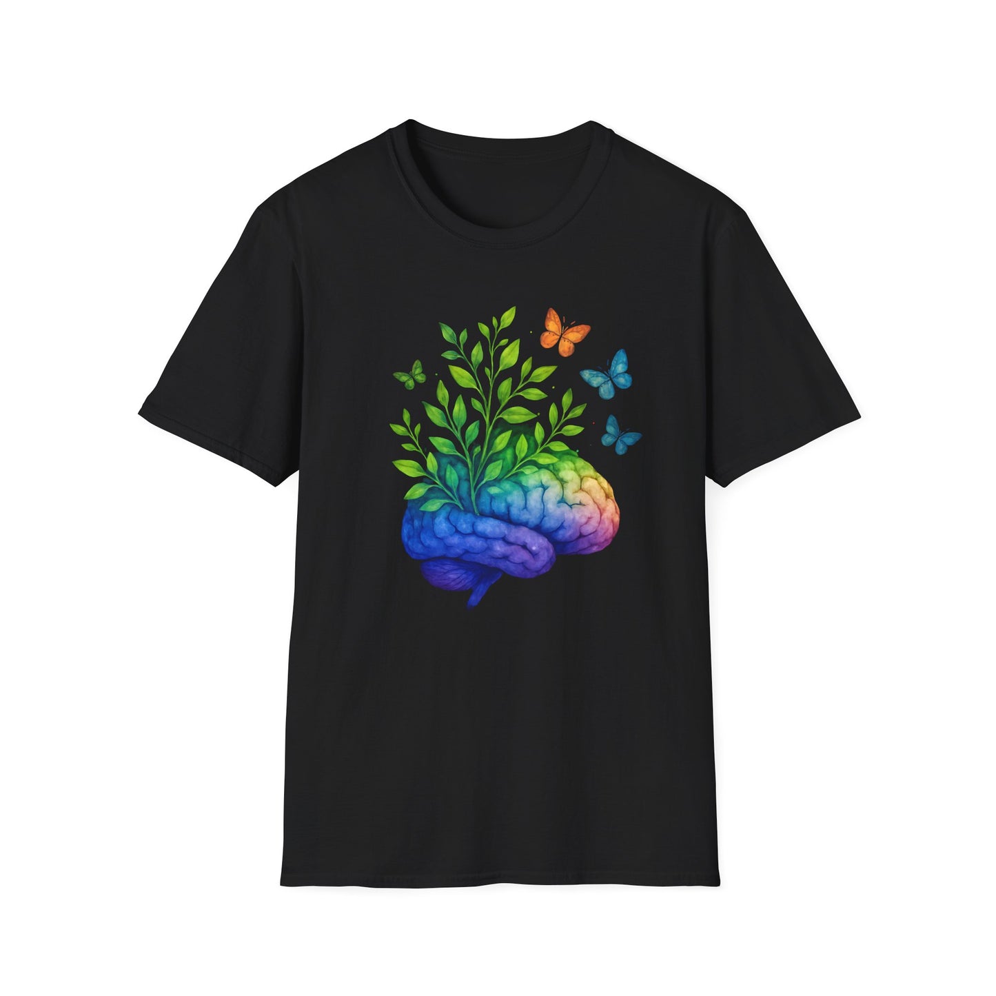 Butterfly Brain Graphic T-Shirt
