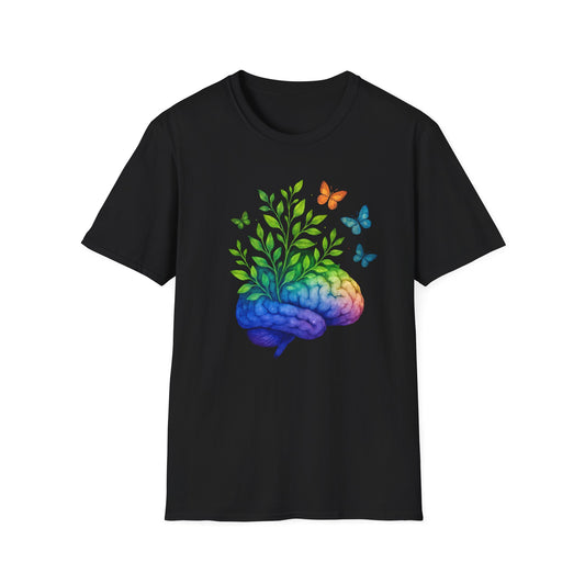 Butterfly Brain Graphic T-Shirt