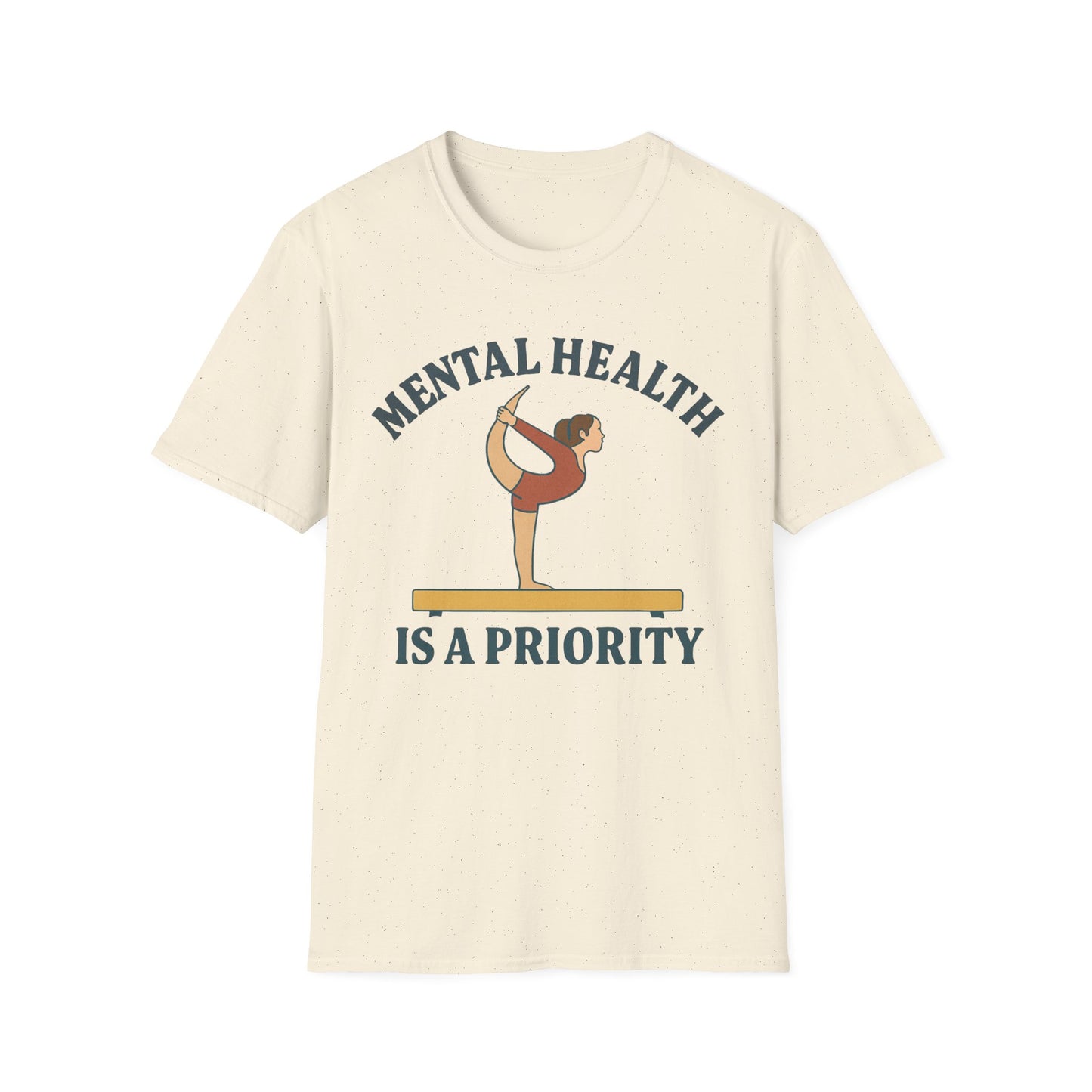 Gymnast Girl and Mental Health T-Shirt